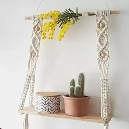 Wall Hanging Shelf for Indoor Wall Decor